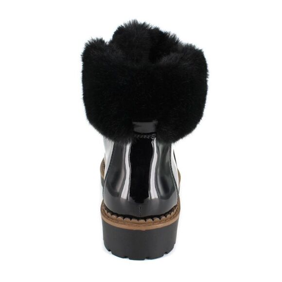 Portland Boot Company CECE Boots with Fur Trim A2 - Picture 3 of 10